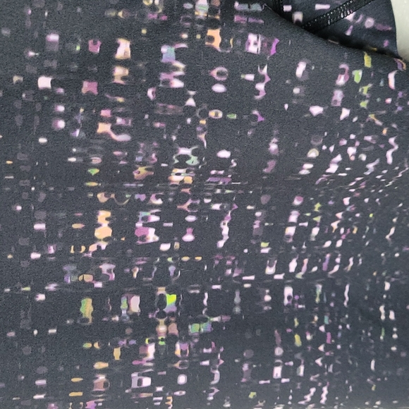 Fabletics PowerHold Define Mid Rise 7/8 Leggings Abstract Print Athletic Workout - Picture 5 of 12